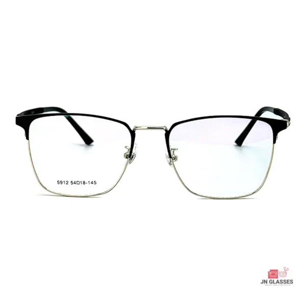5912 glasses in golden black — front view