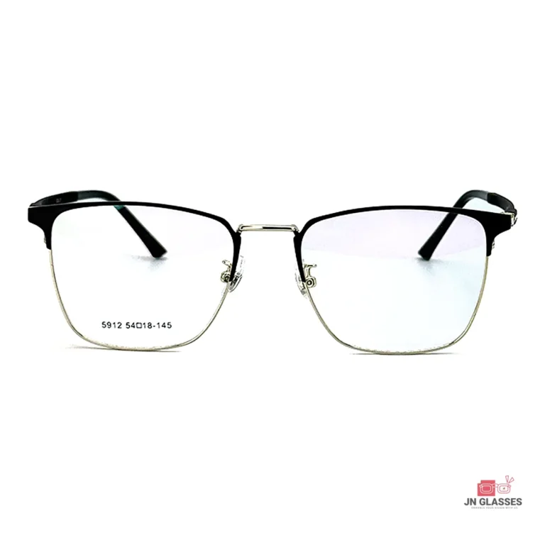 5912 glasses in golden black — front view