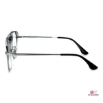 8371 glasses in silver black — side view