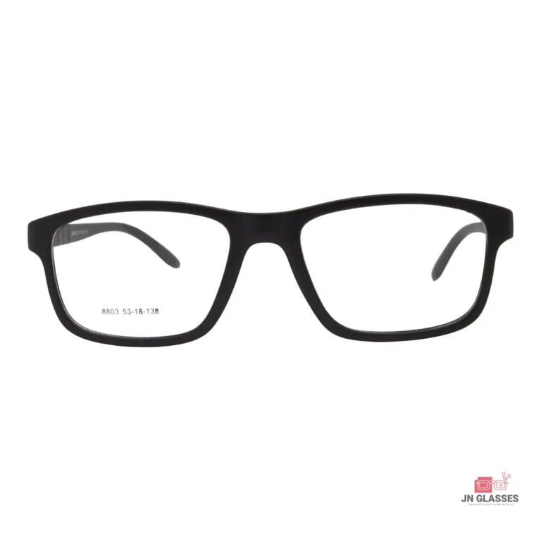 8803 glasses in black — front