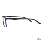 9809 glasses in matt blue — side view