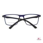 9809 glasses in matt blue — back view