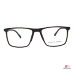 9809 glasses in matt brown — front view