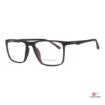 9809 glasses in matt brown — angle view