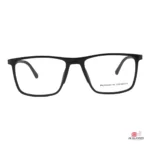 9809 glasses in shine black — front view