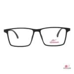 9825 glasses in matte black — front