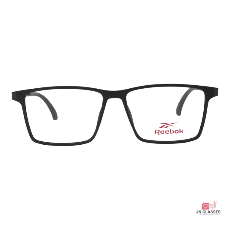 9825 glasses in matte black — front