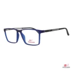 9825 glasses in matte blue — angle