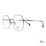dz217 glasses in silver black — angle view