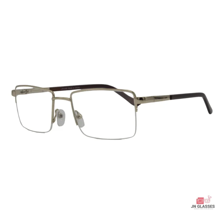 mcn126 glasses in golden brown — angle