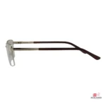 mcn126 glasses in golden brown — side