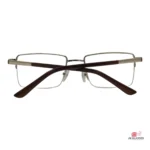mcn126 glasses in golden brown — back