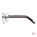 on123 glasses in silver brown — side