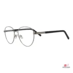 on123 glasses in silver matte blue — angle