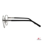 on123 glasses in silver shine black — side