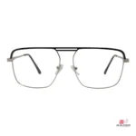 oo23 glasses in silver black — front