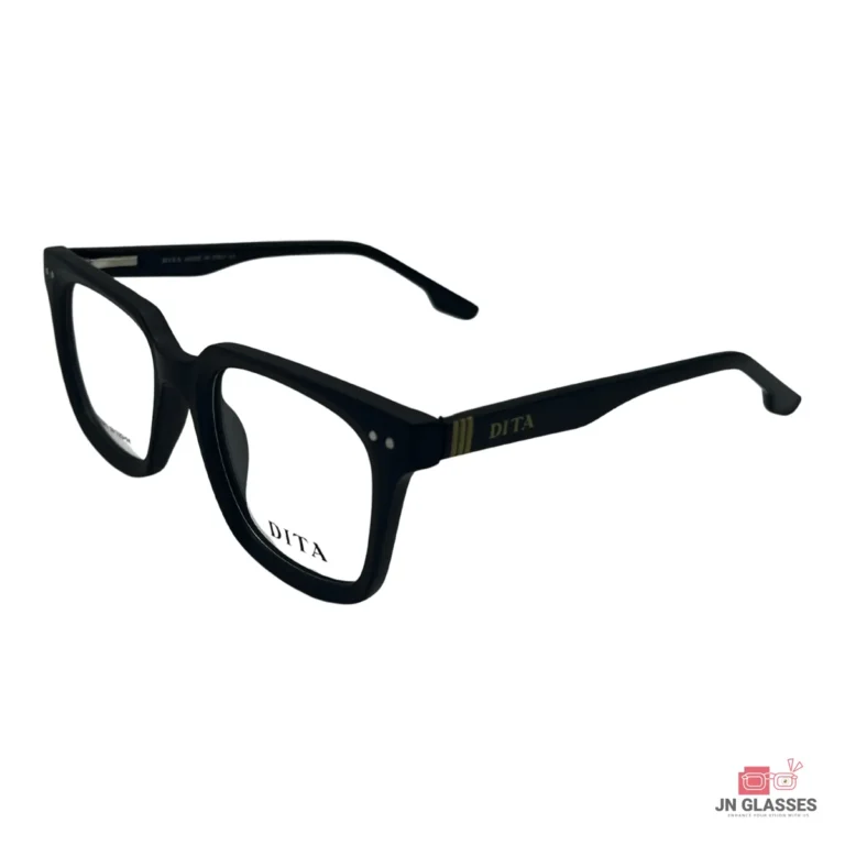tr202303 glasses in matt black — angle view