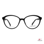 tr202310 glasses in shine black — front