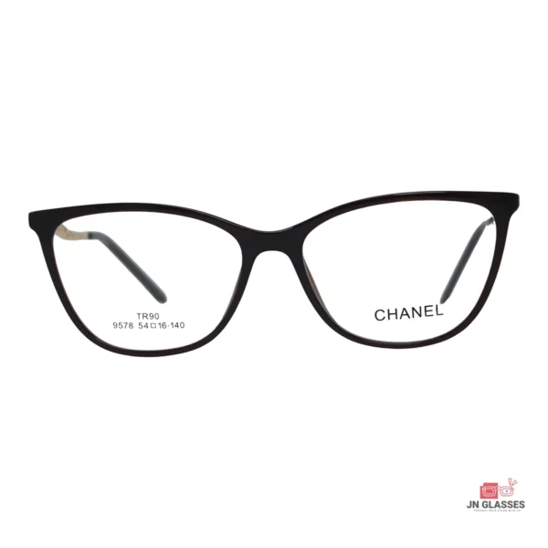 tr909578 glasses in brown — front view