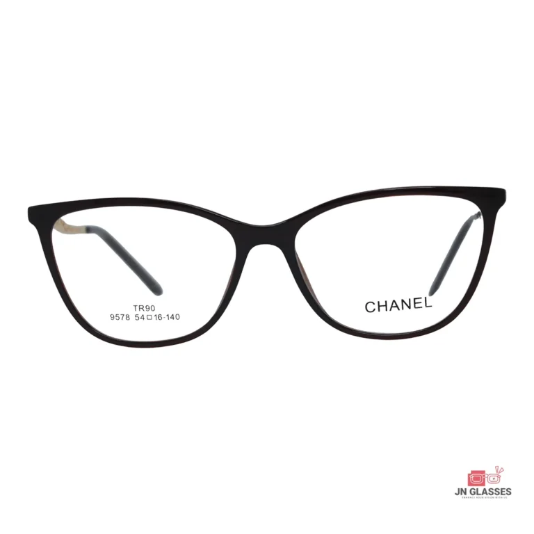 tr909578 glasses in brown — front view