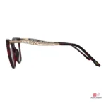 tr909578 glasses in tiger red — side view