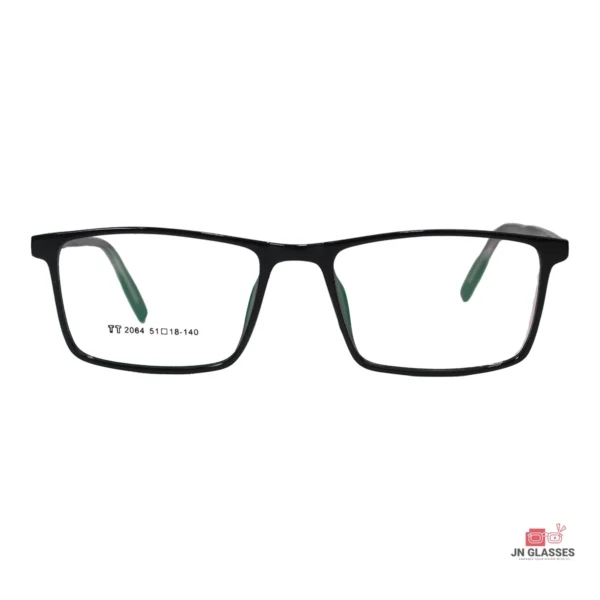 tt2064 glasses in black — front view