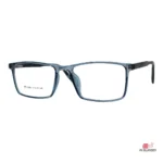 tt2064 glasses in transparent blue — angle view