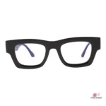 z1244e glasses in black golden — front