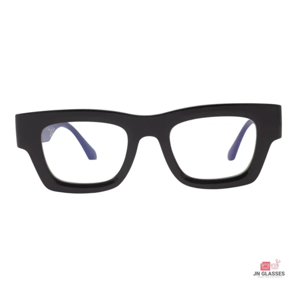 z1244e glasses in black golden — front