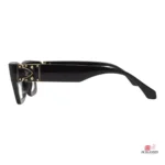 z1244e glasses in black golden — side