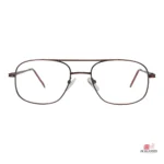 zb008a glasses in brown — front