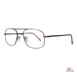 zb008a glasses in brown — angle
